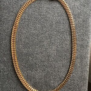 Vintage Napier Goldtone Chain Necklace 18"